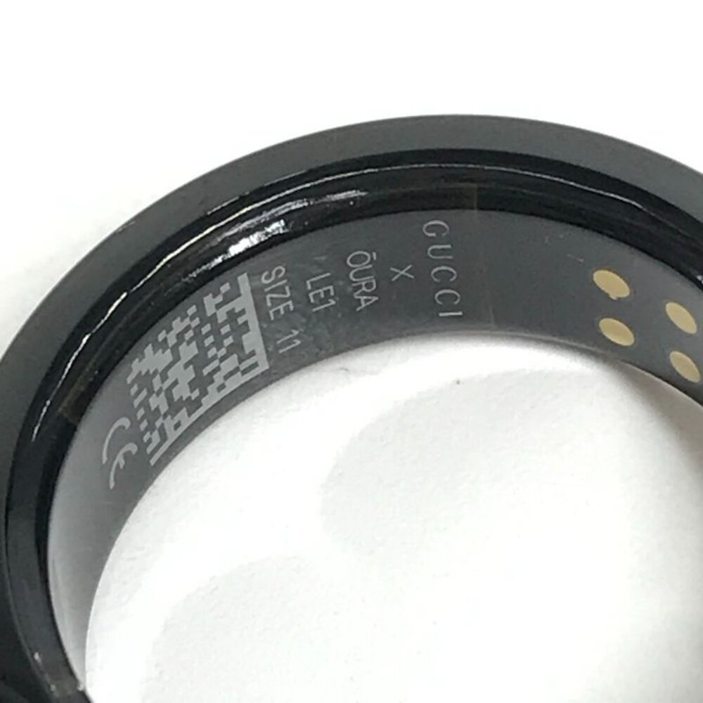 Gucci Ring Smart Interlocking Titanium Black - image 6